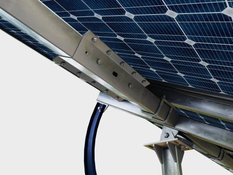 Manual Tracker Solar Energy Structure Type-5 Modelo 3D