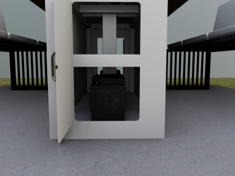 Smart Solar Bench Model 3D