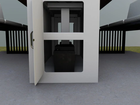 Banco solar inteligente Modelo 3D