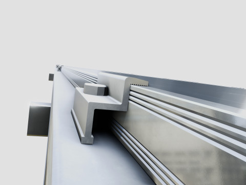 Single Column Solar Construction Type-1 Modèle 3D