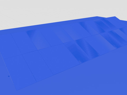 Single Column Solar Construction Type-1 Modèle 3D