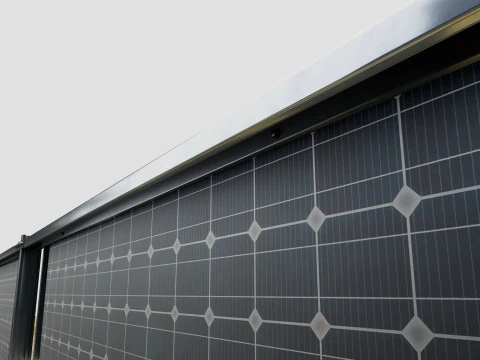 Solar Panel Wall Type-2 3D Model