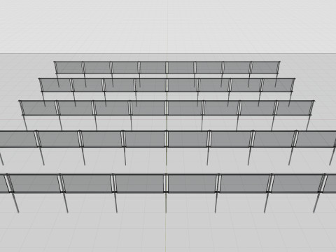 Solar Panel Wall Type-2 Modelo 3D