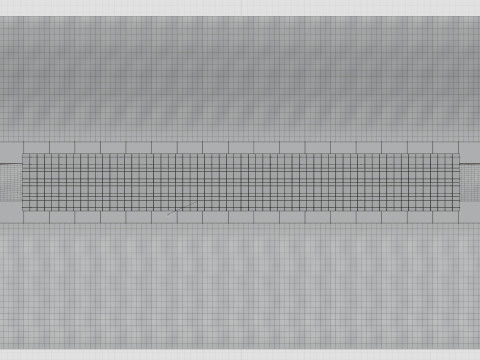 132 kW Solar Canal 3D Model