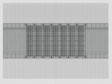 200 kW Solar Canal 3Dモデル