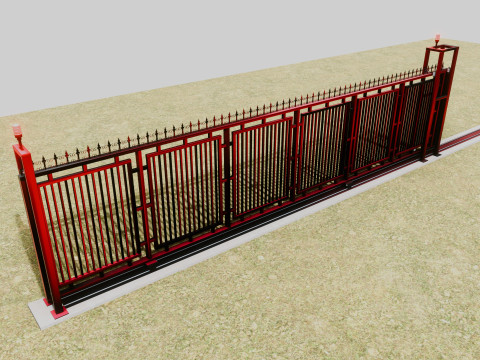 Fence Gate 3Dモデル