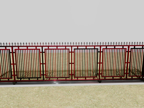 Fence Gate 3Dモデル
