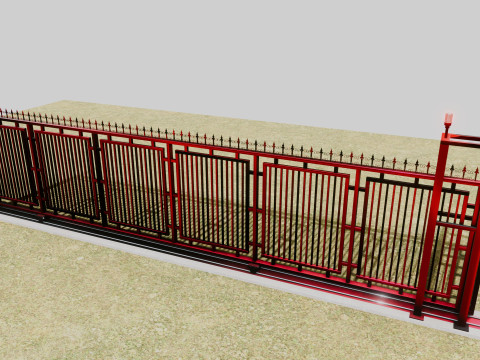 Fence Gate 3Dモデル