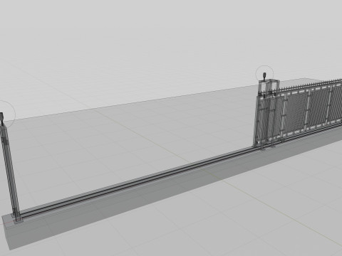 Fence Gate 3Dモデル