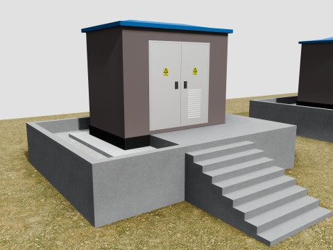 Electricity Transformers Modelo 3D