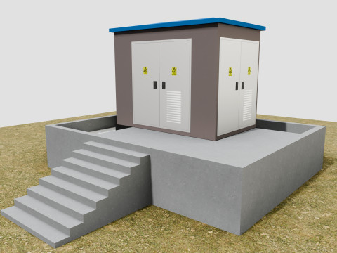Electricity Transformers Modelo 3D