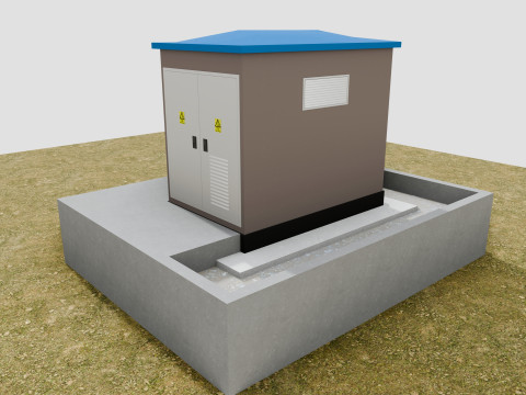 Electricity Transformers Modelo 3D
