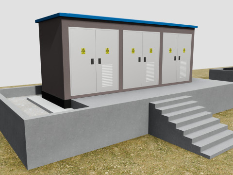 Electricity Transformers Modelo 3D