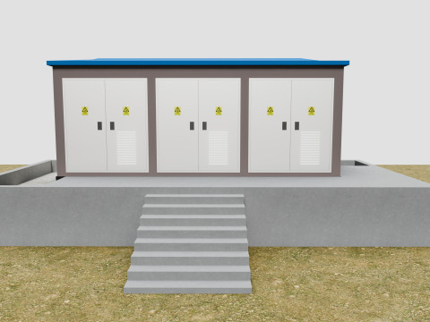 Electricity Transformers Modelo 3D