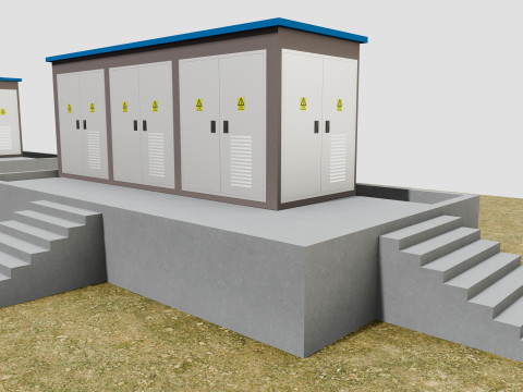 Electricity Transformers Modelo 3D