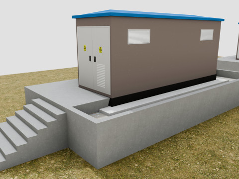 Electricity Transformers Modelo 3D