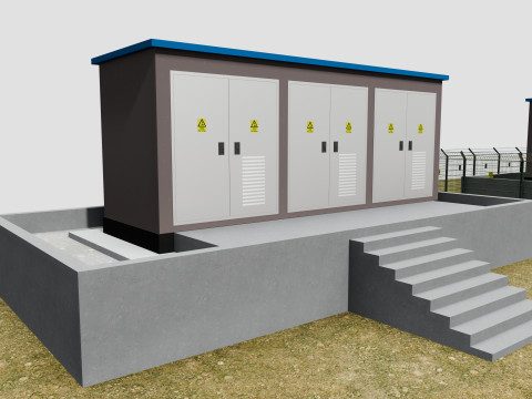 Electricity Transformers Modelo 3D