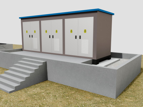 Electricity Transformers Modelo 3D