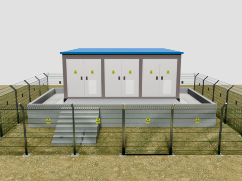 Electricity Transformers Modelo 3D