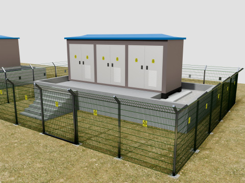 Electricity Transformers Modelo 3D