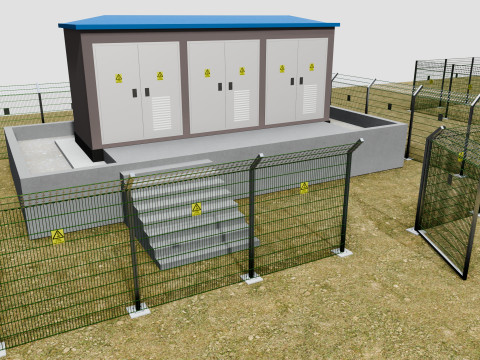 Electricity Transformers Modelo 3D