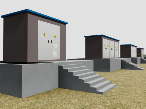 Electricity Transformers Modelo 3D