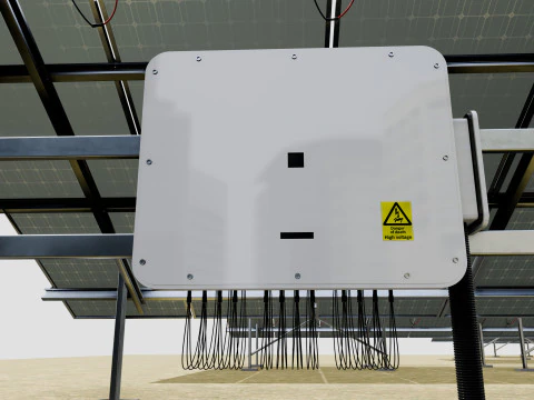 5 in 1 Solar Energy Structures 3D Model