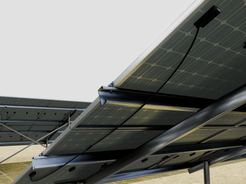 5 in 1 Solar Energy Structures 3D Model