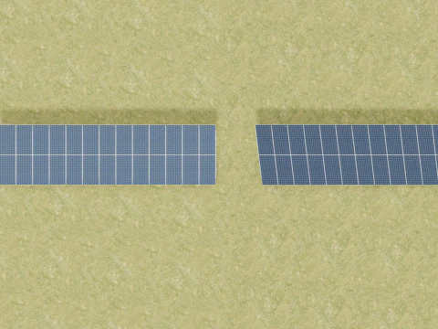 Costruzione solare a colonna singola tipo-3 Modello 3D