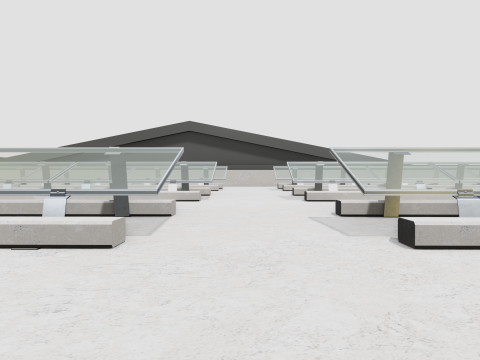 Rooftop Lightweight Solar Construction Type-2 Modelo 3D