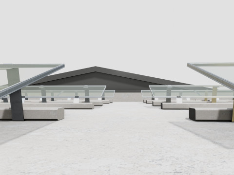 Rooftop Lightweight Solar Construction Type-2 Modelo 3D