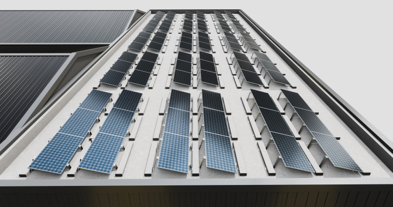 Rooftop Lightweight Solar Construction Type-3 Modelo 3D .c4d .max .obj .3ds .fbx .stl .blend 