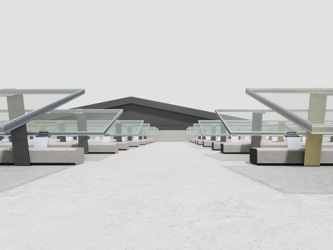 Rooftop Lightweight Solar Construction Type-3 Modelo 3D