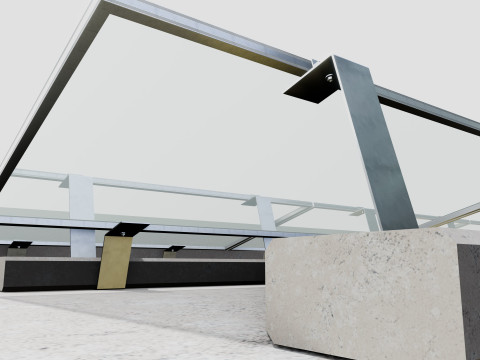Rooftop Lightweight Solar Construction Type-3 Modelo 3D