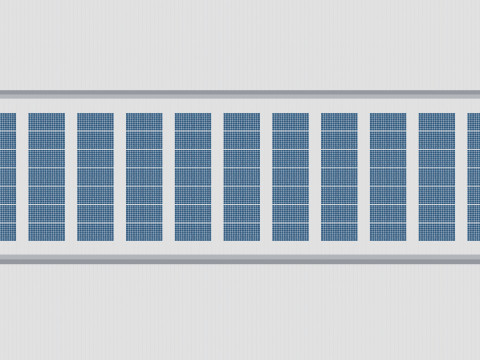 Rooftop Solar Systems Type-1 Modelo 3D