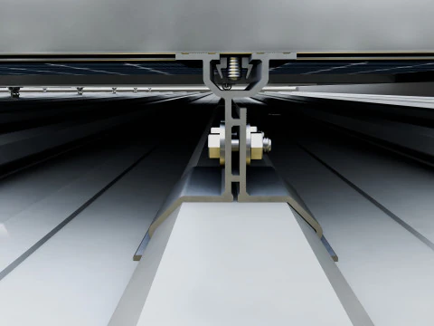 Rooftop Solar Systems Type-1 3D Model