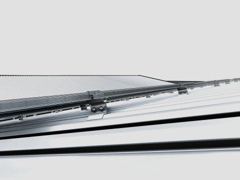 Rooftop Solar Systems Type-1 3D Model