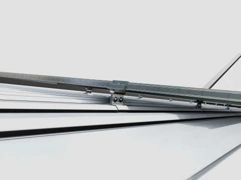 Rooftop Solar Systems Type-1 3D Model