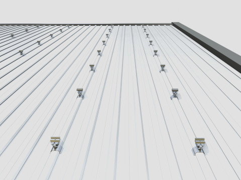 Rooftop Solar Systems Type-1 Modelo 3D