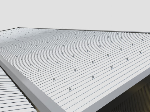 Rooftop Solar Systems Type-1 Modelo 3D