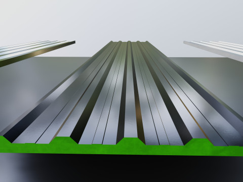 Rooftop Solar Systems Part Collection 3Dモデル