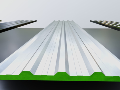 Rooftop Solar Systems Part Collection 3Dモデル