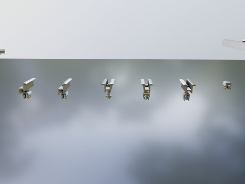 Rooftop Solar Systems Part Collection 3Dモデル