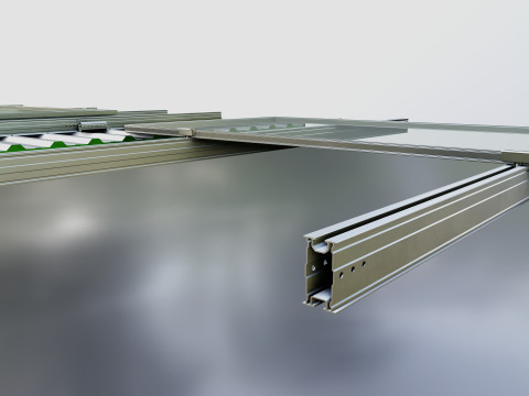 Rooftop Solar Systems Part Collection 3Dモデル