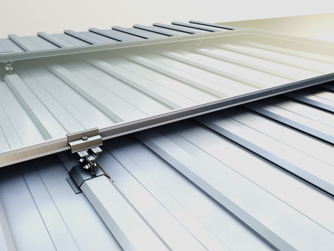 Rooftop Solar Systems Part Collection 3Dモデル