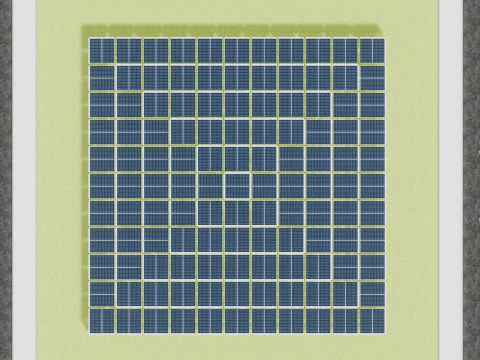 Solar Pyramid Type-1 3D Model