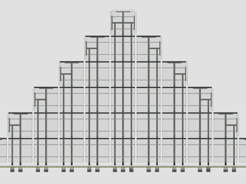 Solar Pyramid Type-1 Model 3D