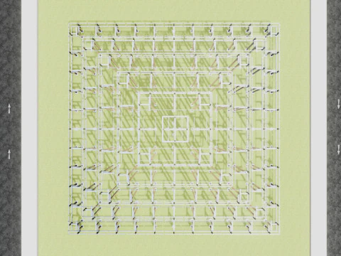 Solar Pyramid Type-1 3D Model