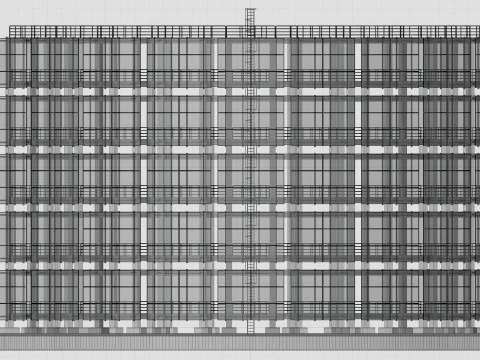 Solar Concrete Tower Type-3 3D Model