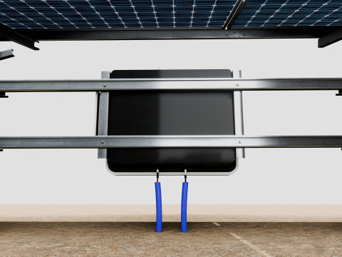 Solar Construction 3x8 Table 3D-Modell